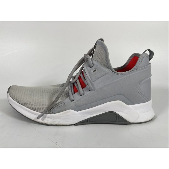 Reebok Other - Reebok Mens CN6613 Canvas Low Top Lace Up Fashion Sneakers Size 7 Grey/Neon Red